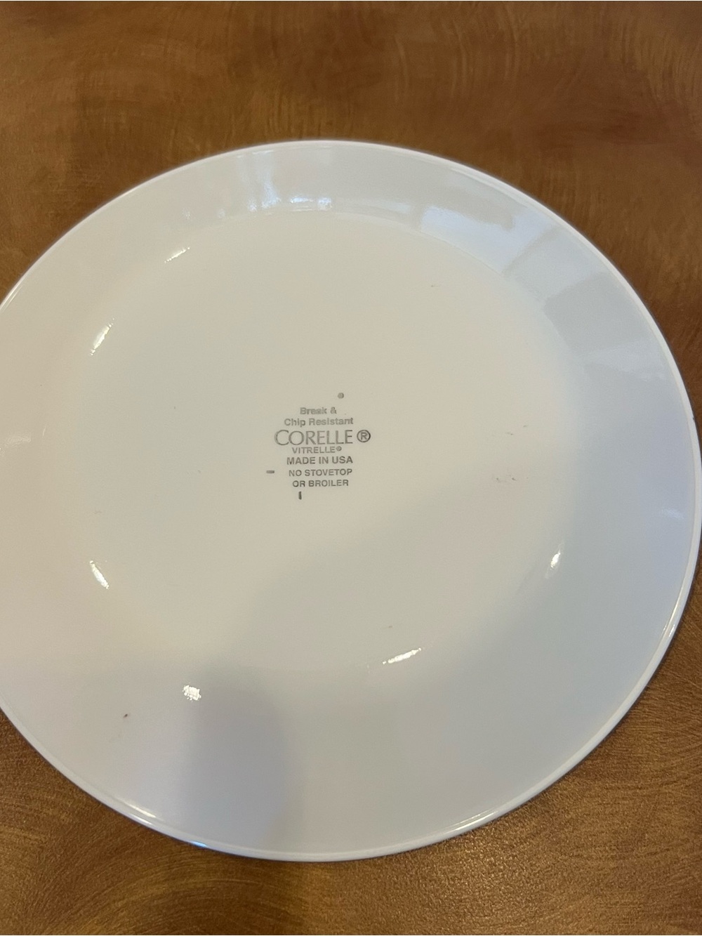 Corelle White Bread Plate - Set of 8, great condition - Picture 4 of 5
